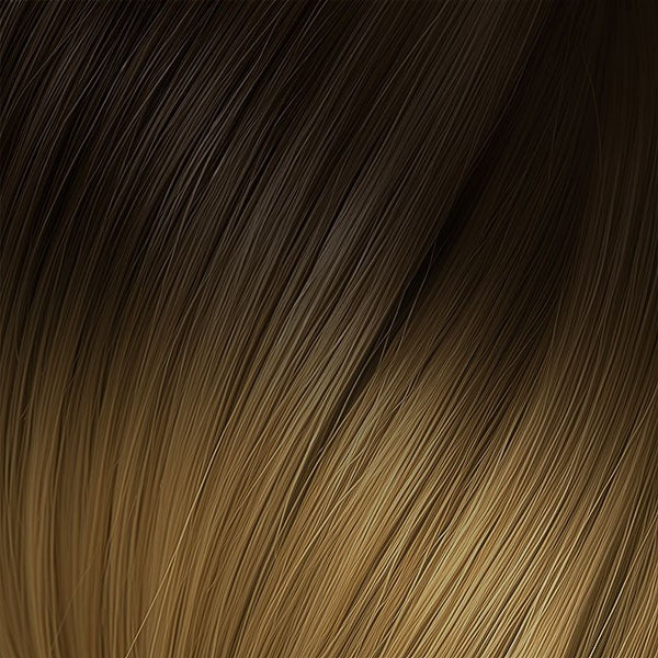Seiseta kleur 4/14O - Bruin / Licht goudblond koper Ombre