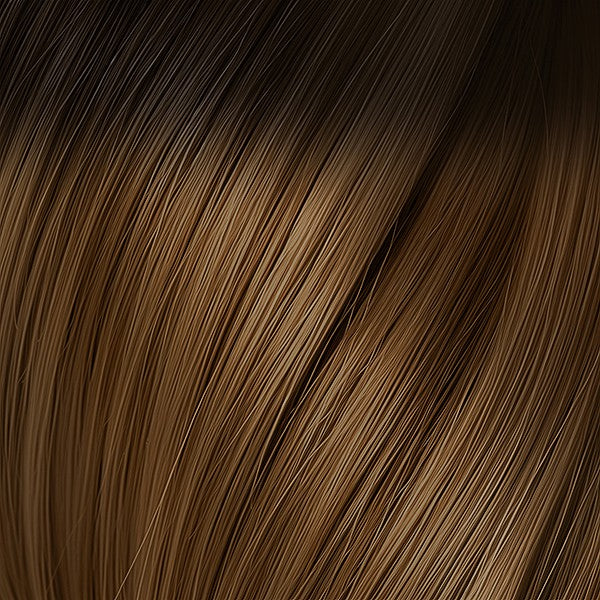 Seiseta Keratine Fusion – 4/12R Bruin / Goudblond koper Rooted