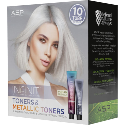 ASP Affinage Infiniti Toners and Metallic Toners Intro Kit (10 Tubes)