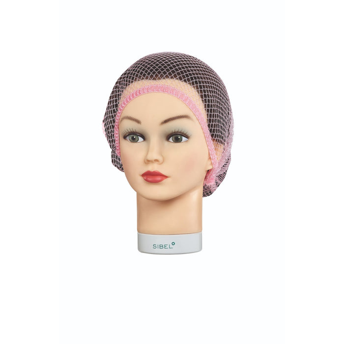 Sibel Haarnet nacht Cordonnet Roze