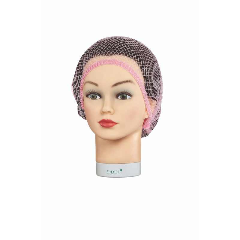 Sibel Haarnet nacht Cordonnet Roze