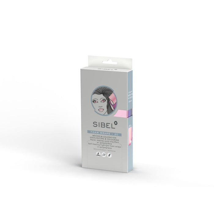 Sibel Highlight Schuim Kleur 9.5cmx20cm 200 stuks