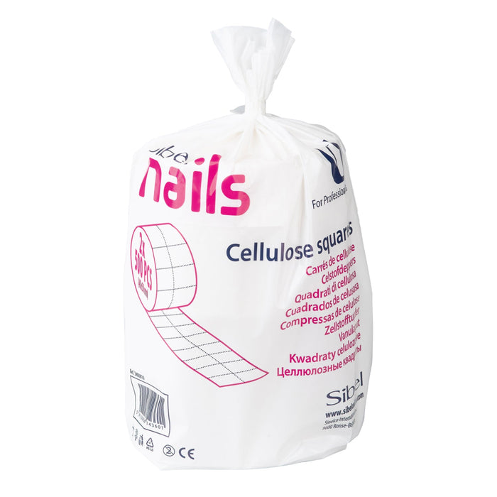 Sibel Cosmetische Doekjes Pluisvrij 4cmx5cm Rol 2x500 stuks