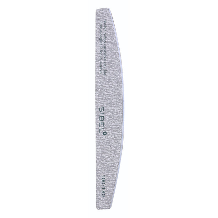 Sibel Emery Nagelvijl 2-weg 100/180 Zebra Halve Maan – 10 stuks
