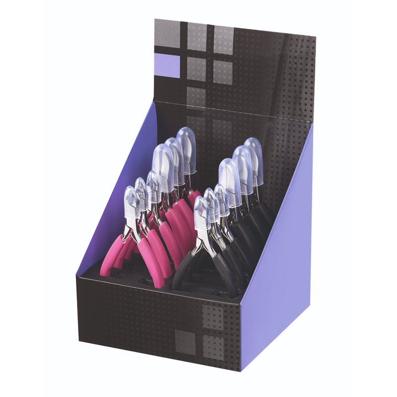 Sibel Display met 6 nagelknippers en 6 nagelriemschaartjes