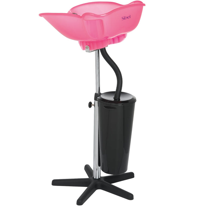 Sibel wastafel Compact Draagbaar Roze Transparant