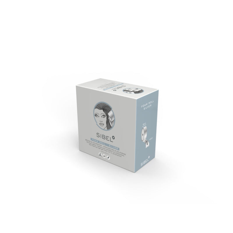 Sibel Highlight Schuim Zilver 100mx9cm Rol