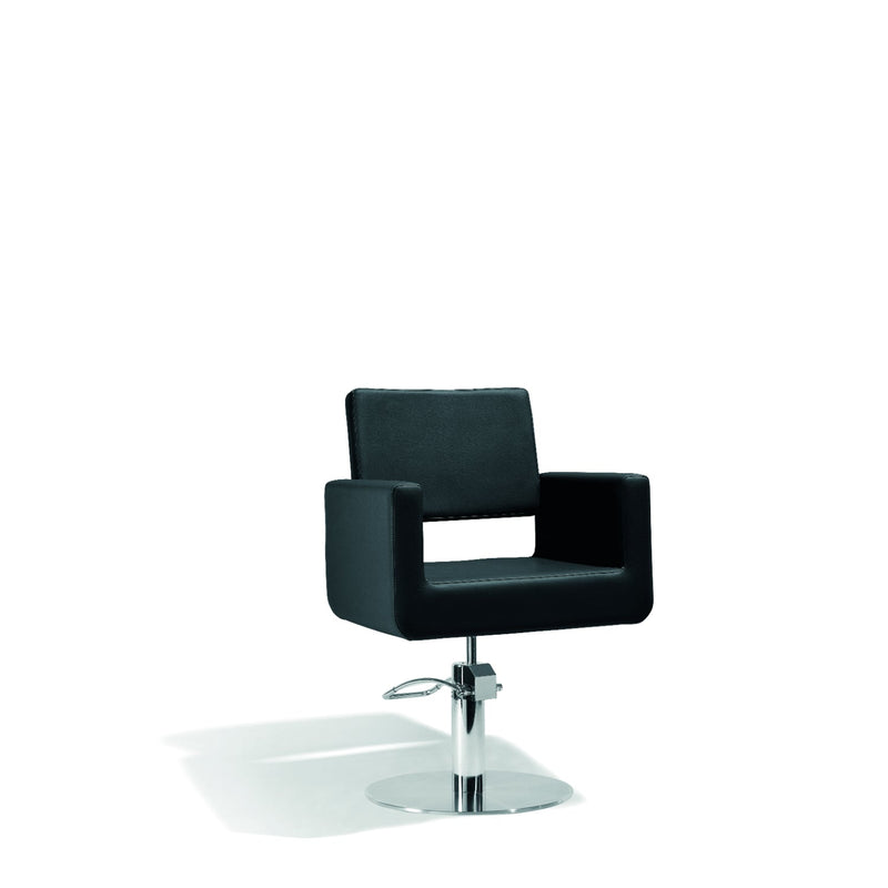 Sibel Cutting Chair Felicitas w/ Round Base Black