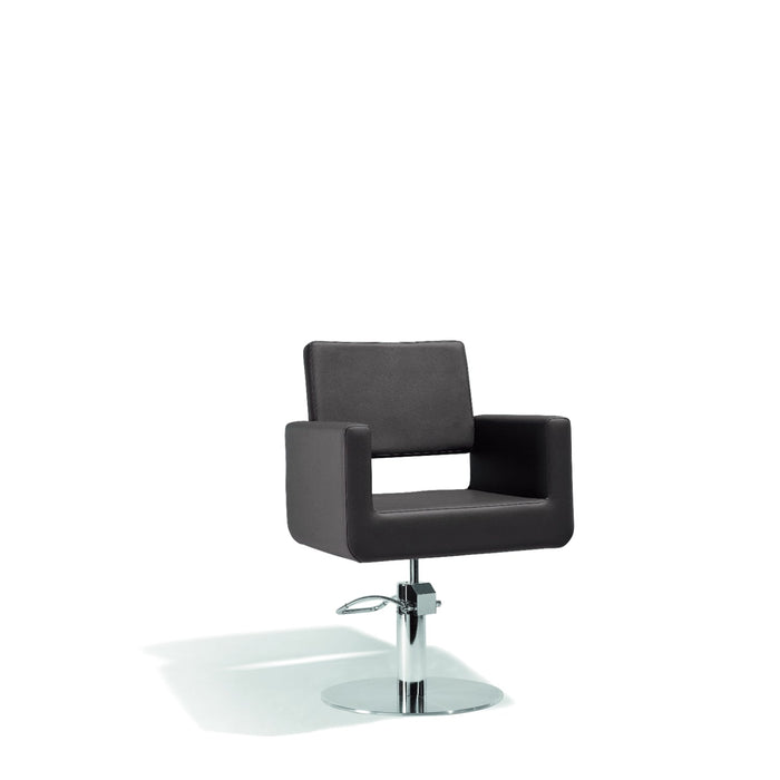 Sibel Cutting Chair Felicitas w/ Round Base Brown