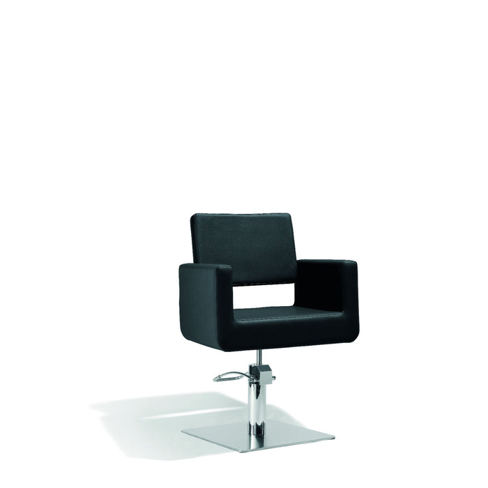 Sibel Cutting Chair Felicitas w/ Square Base Black