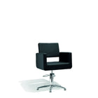 Sibel Cutting Chair Felicitas w/ 5-Star Base Black