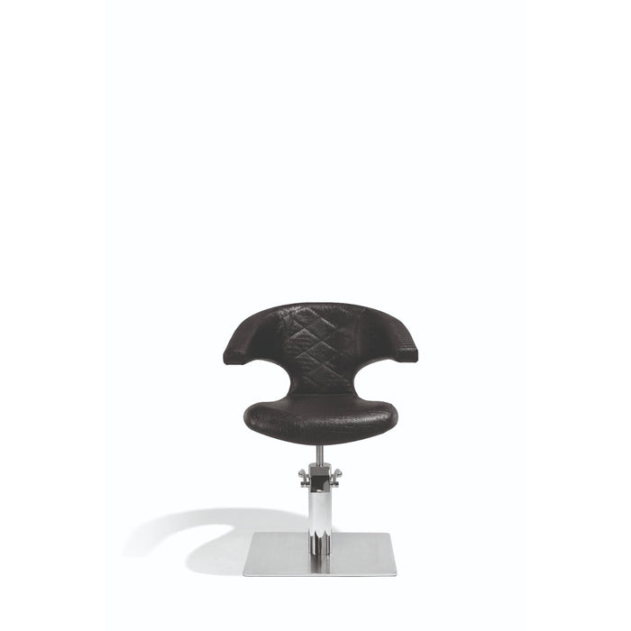 Sibel Cutting Chair Sensualis w/ Square Base Croco Black