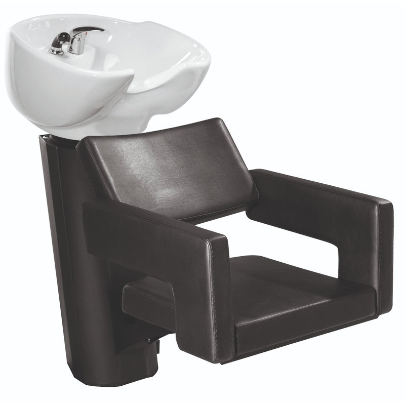 Sibel OBB Backwash Odeon w/ Chair &amp; Basin white