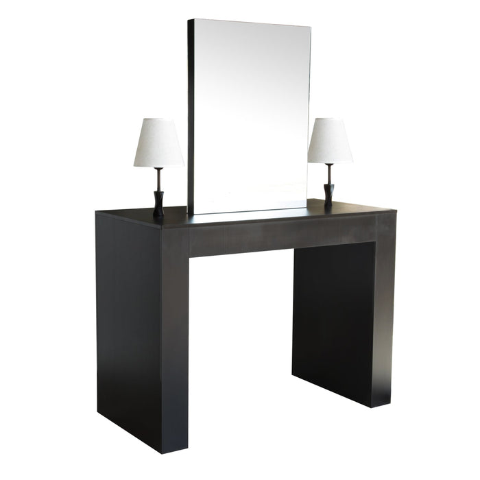 Sibel Styling Unit Isla Dubbelzijdig met lampen Zwart