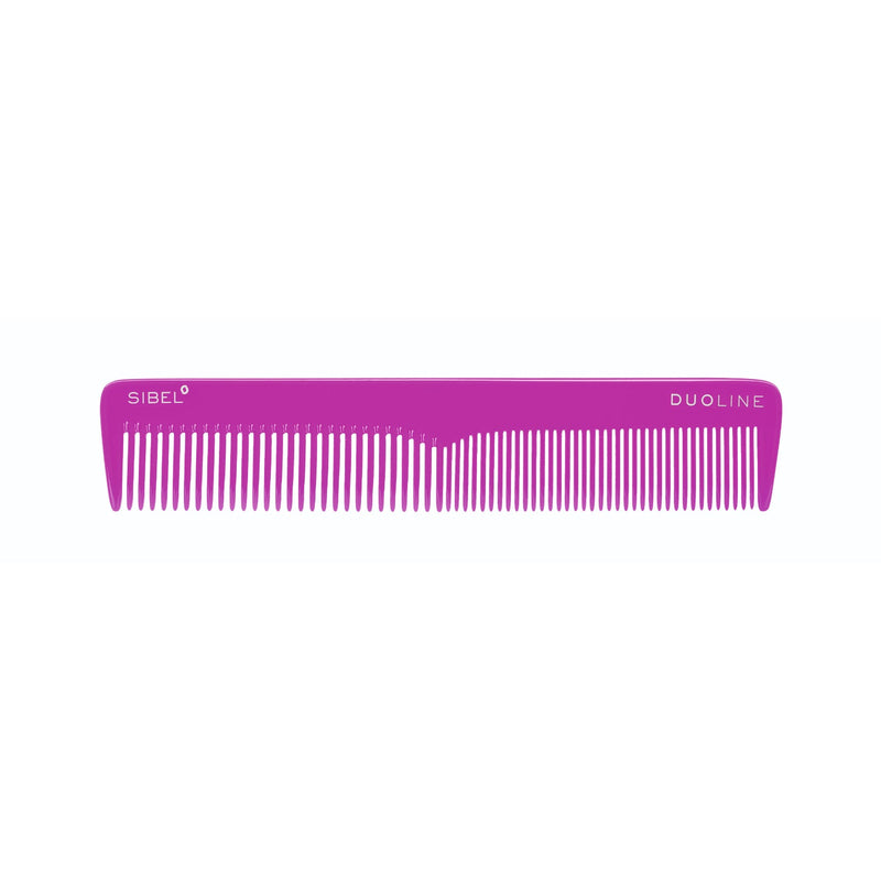 Sibel snijkam Duoline Cellulose Acetaat Roze 19cm