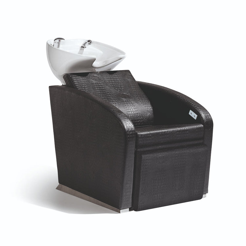 Sibel wastafel Elegantia Relax Croco Zwart