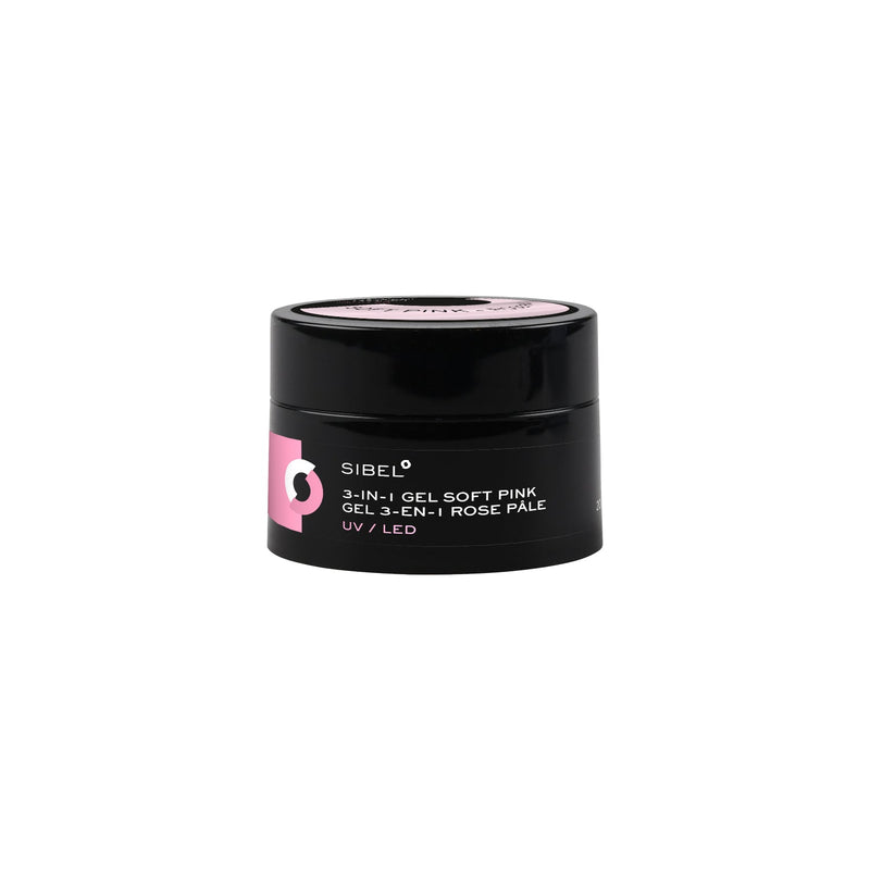 Sibel Opbouwgel 3-in-1 Zacht Roze 20ml