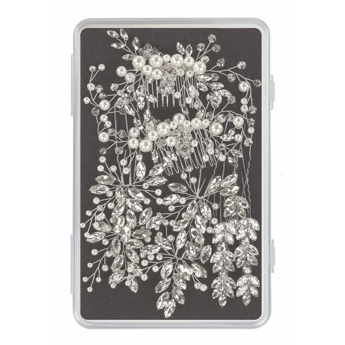 Sibel Bridal Pins Silver