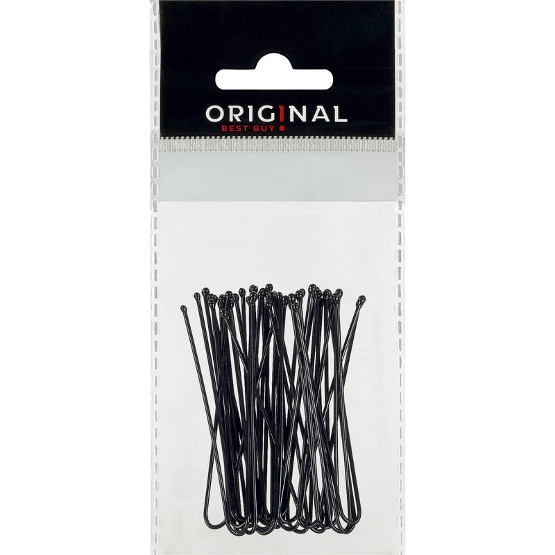 Sibel OBB Pins Metal Straight 50mm Zwart 25   stuks