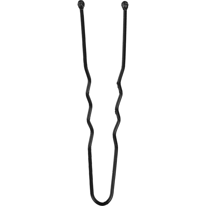 Sibel OBB Pins Metal Wavy 50mm Zwart 25   stuks