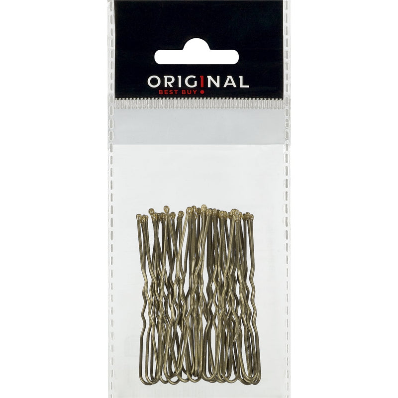 Sibel OBB Pins Metal Wavy 50mm Goud 25   stuks