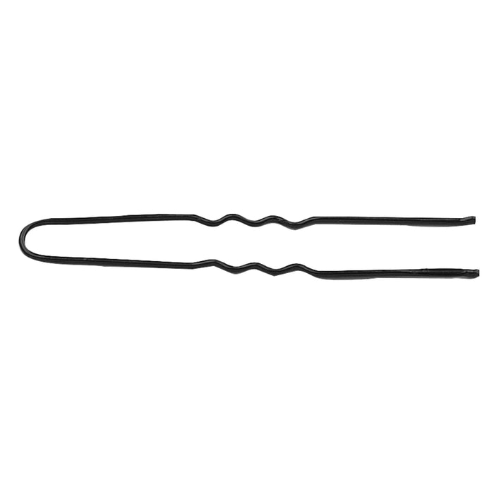 Sibel OBB Pins Metal Wavy 50mm Zwart 400   stuks