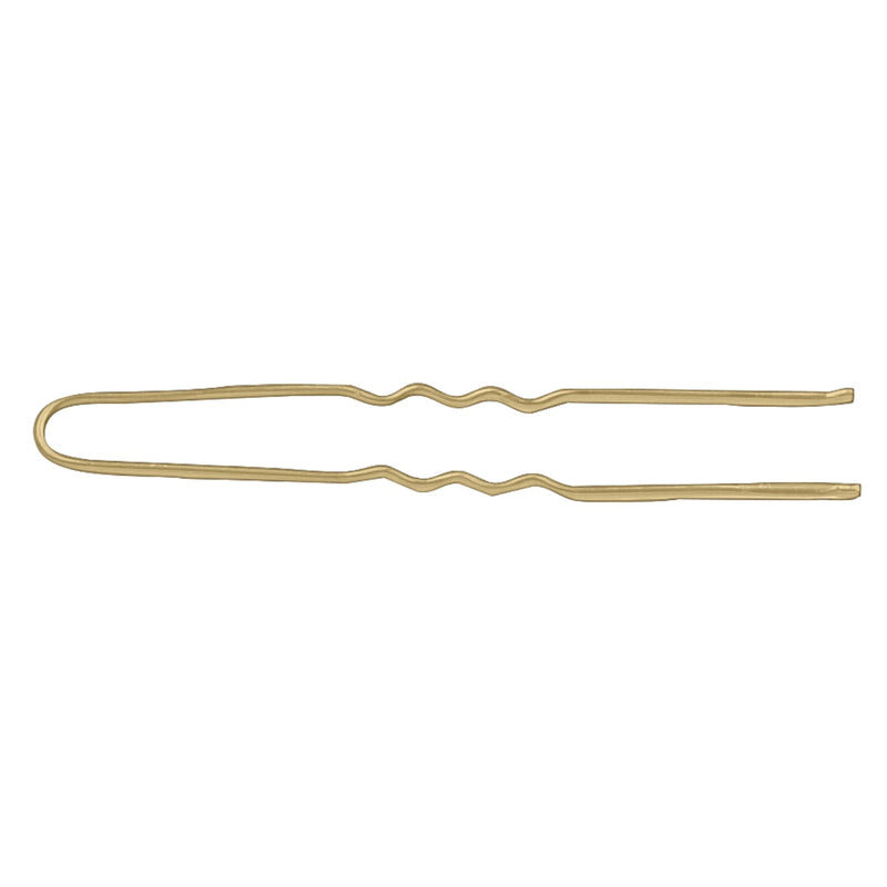 Sibel OBB Pins Metal Wavy 50mm Goud 400   stuks