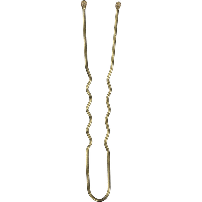 Sibel OBB Pins Metal Wavy 60mm Goud 400   stuks