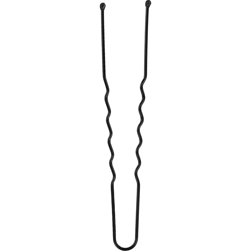 Sibel OBB Pins Metal Wavy 70mm Zwart 400   stuks