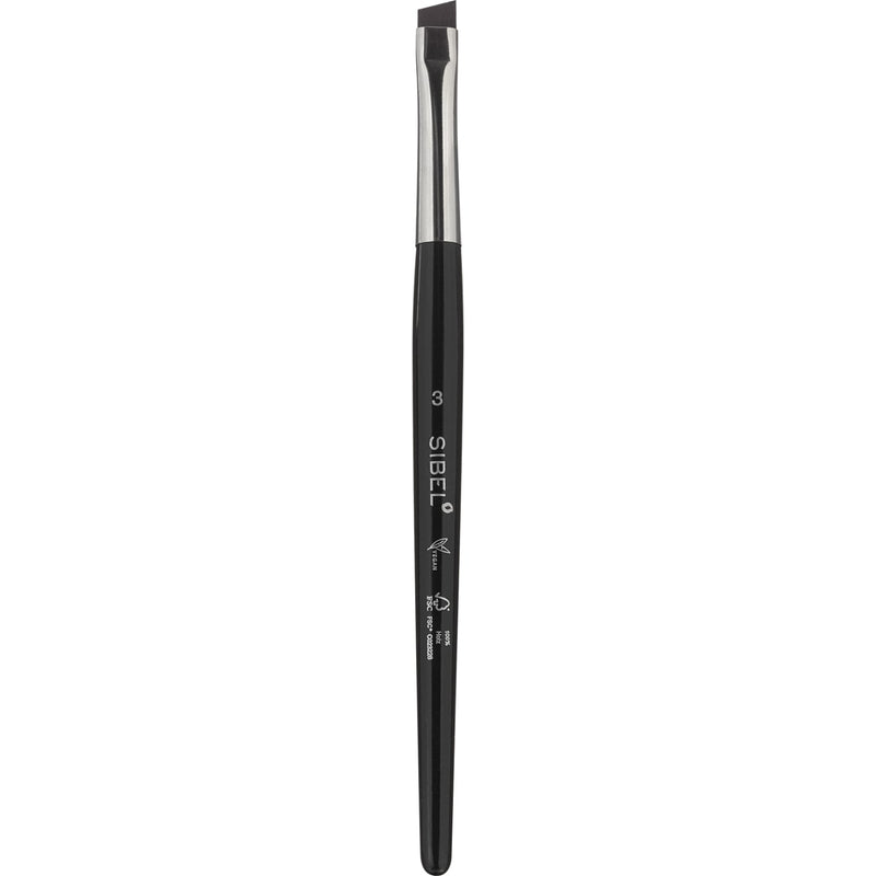 Sibel Vegan Make-Up Brush 3 Eyes Eyebrow