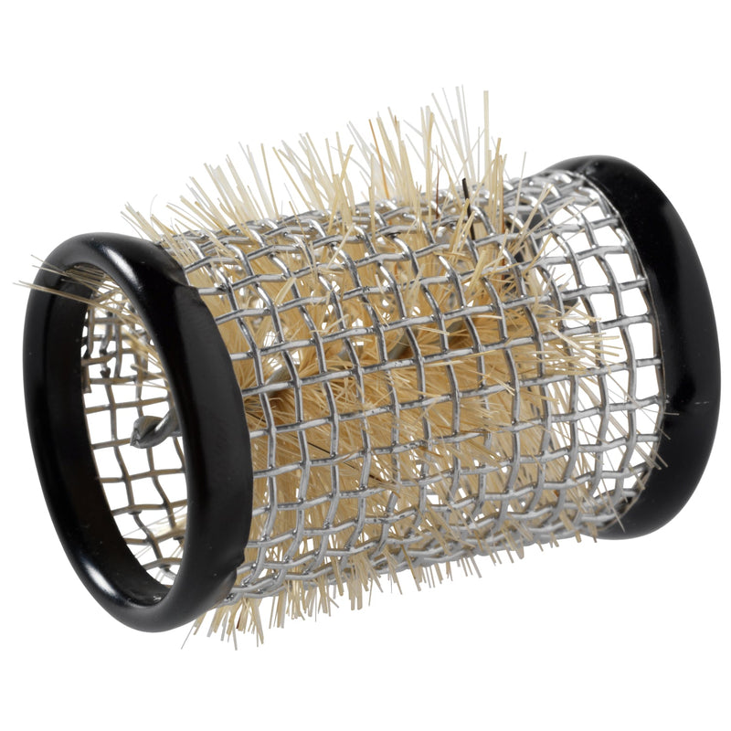 Sibel Metal Roller Zwart 28mm Kort 12 stuks