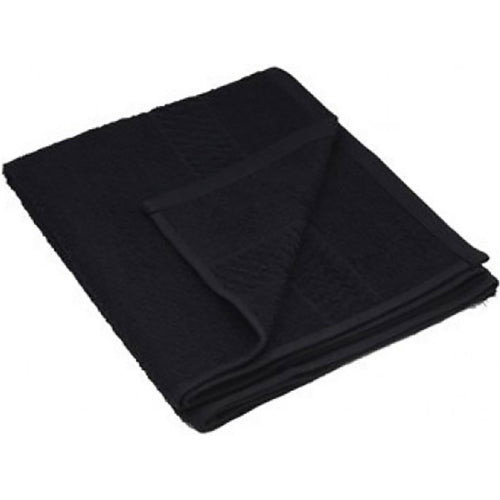 BOB TUO Katoenen Handdoek Zwart