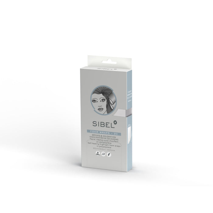Sibel Highlight Schuim Zilver 9.5cmx20cm 200 stuks
