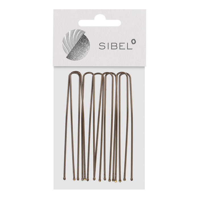 Sibel Fijne gegolfde grips Suzon Blond 8,2cm 8 stuks