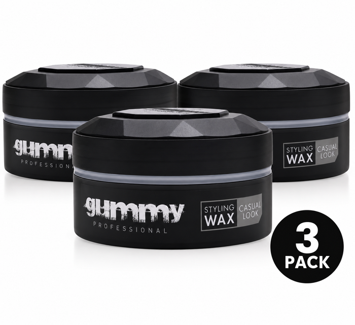 Gummy Styling Wax Casual Look 150ml (3 pack)