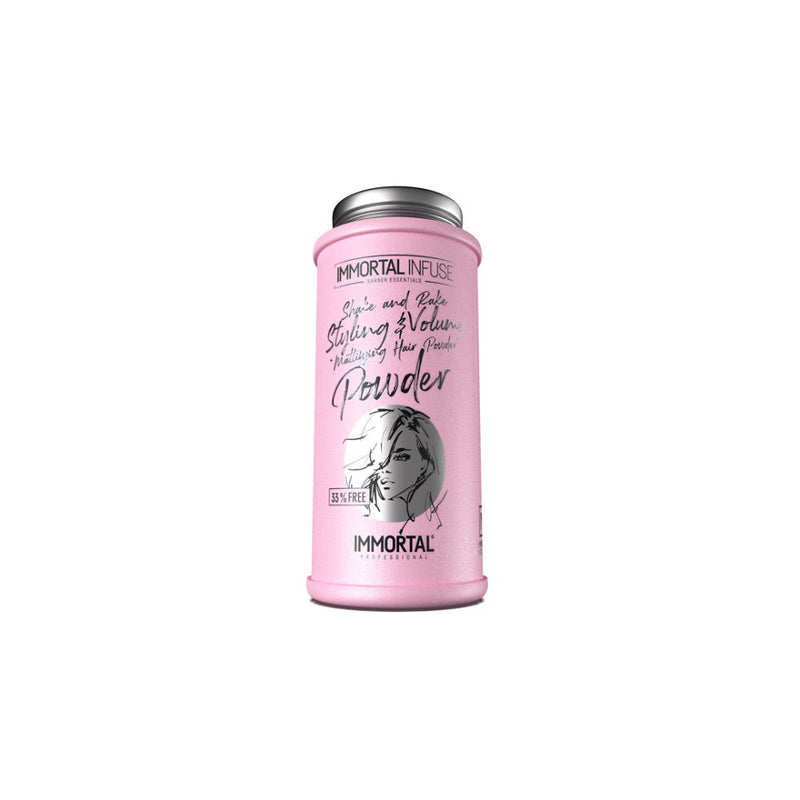 Immortal Beauty Volume-Styling Powder Wax 30g (Pink) (Wood Display Stand Included) (33% Free)