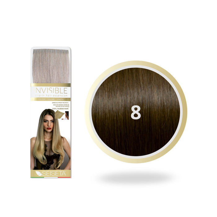 Seiseta kleur 8 - Natuurlijk donkerblond