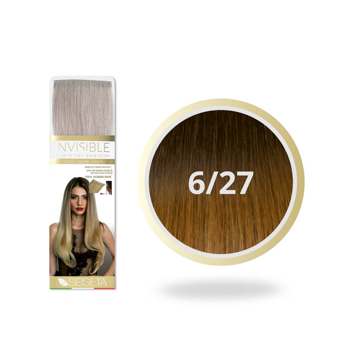 Seiseta kleur 6/27O - Lichtbruin / Tabaksblond Ombre