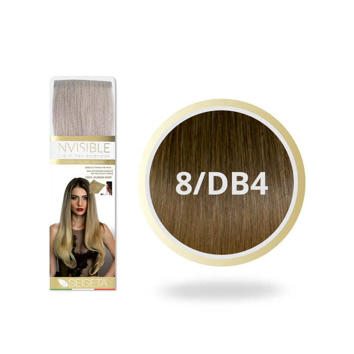 Seiseta kleur 8/DB4O - Natuurlijk donkerblond / Donker goudblond Ombre