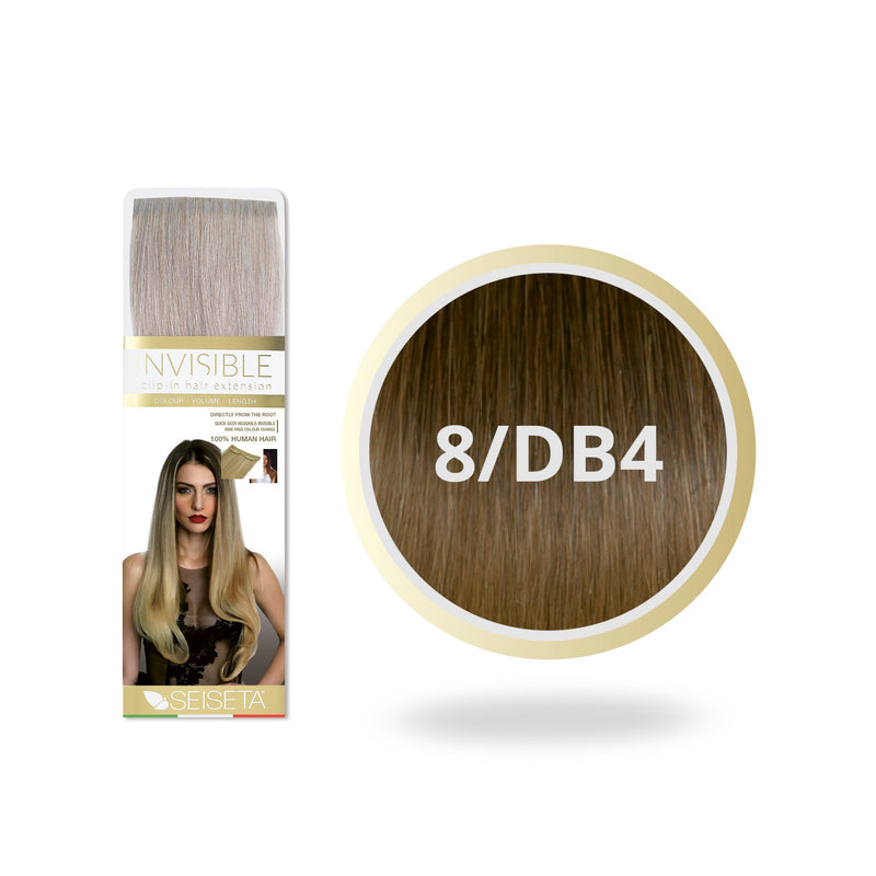 Seiseta kleur 8/DB4O - Natuurlijk donkerblond / Donker goudblond Ombre