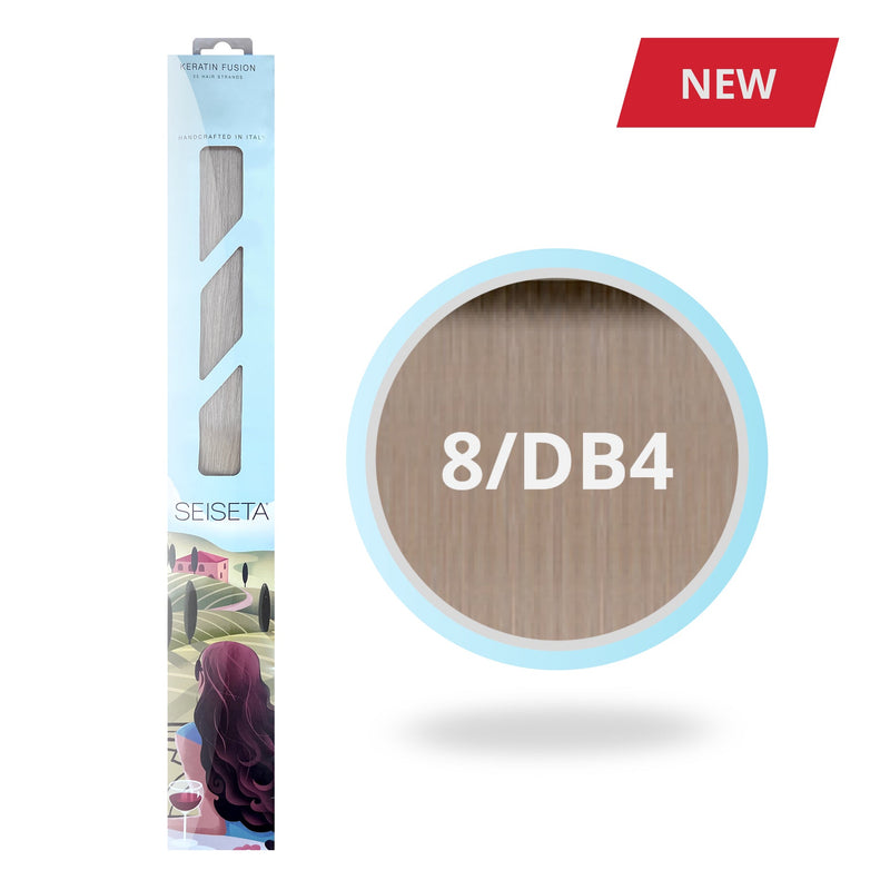 Seiseta kleur 8/DB4R - Natuurlijk donkerblond / Donker goudblond Rooted