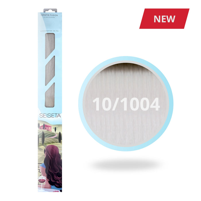 Seiseta kleur 10/1004R - Donker asblond / Ultralicht platinablond Rooted