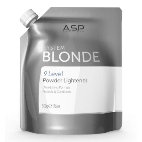 ASP Affinage System Blonde 9 Level Bleach Powder 500g – Neue Verpackung