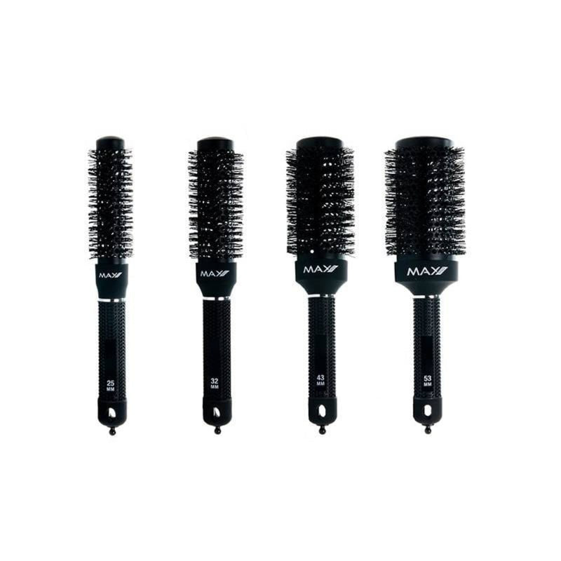 MAX PRO KERAMISCHE RONDE FÖHNBORSTEL 25MM