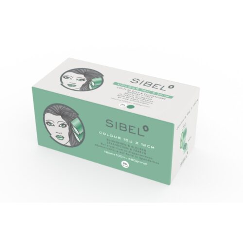 Sibel Alufolie Rol 15 MU 480 g Groen 12cmx100m - Afbeelding 1