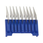 Wahl Opzetkam nr.3 (10 mm) metaal blauw