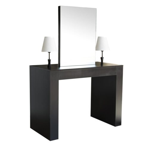 Sibel Styling Unit Isla Dubbelzijdig met lampen Zwart - Afbeelding 1