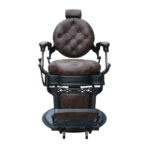 Barburys Kappersstoel Malone Donkerbruin