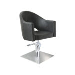 Sibel Styling Chair Magnus w/ Square Base Croco Black