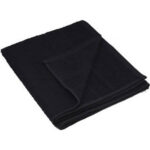 BOB TUO Katoenen Handdoek Zwart